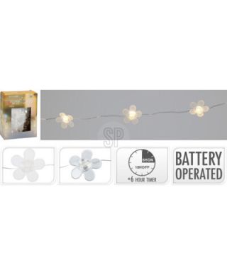 Łańcuch świetlny 20 LED 30 cm 2 wzory do wyboru