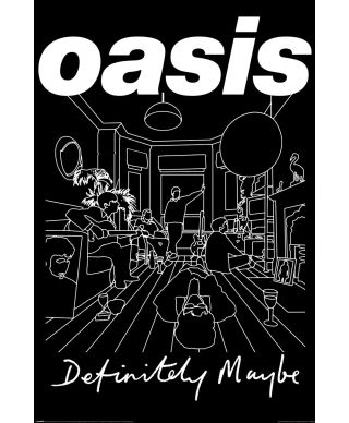 Oasis Definitely Maybe Art - plakat