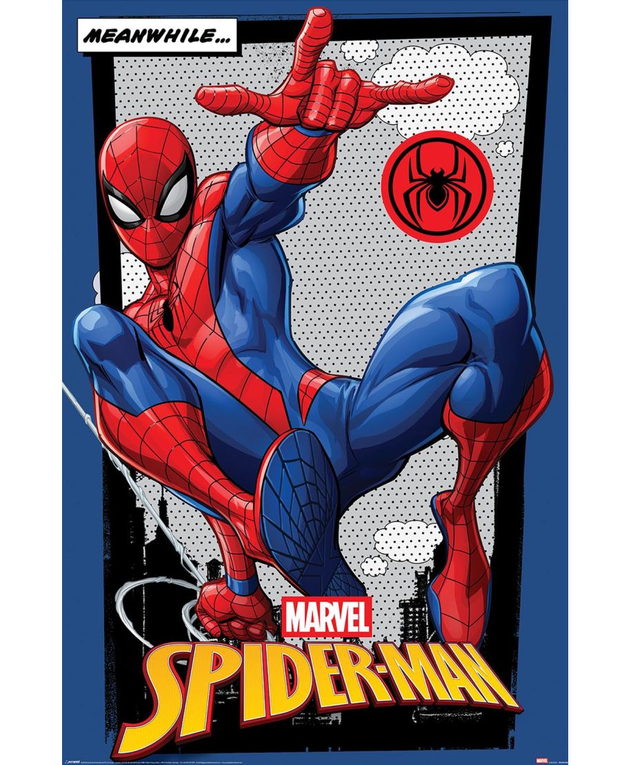 Spiderman Meanwhile - plakat