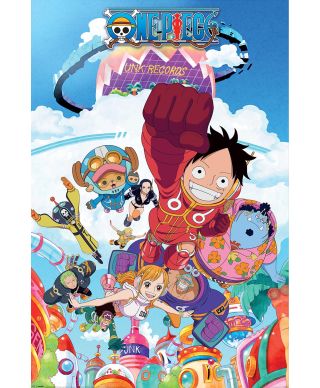 One Piece Punk Records - plakat