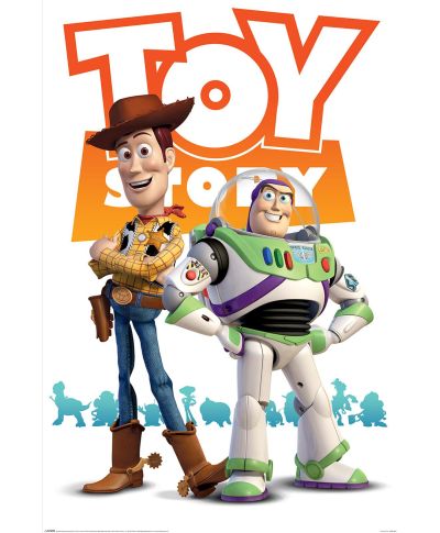 Toy Story Chudy i Buzz Astral - plakat
