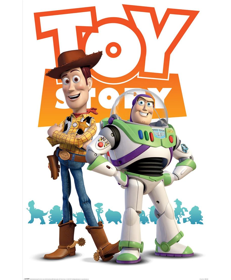 Toy Story Chudy i Buzz Astral - plakat
