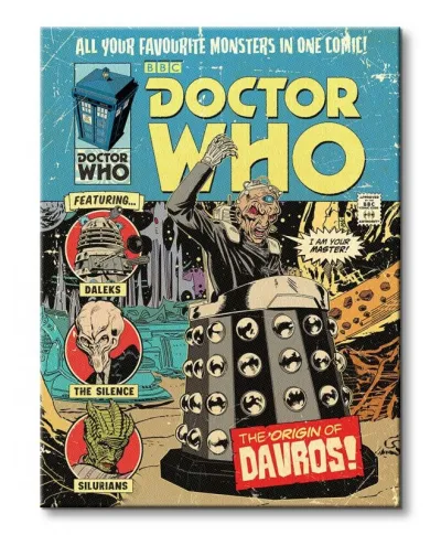 Doctor Who (The Origin of Davros) - Obraz na płótnie