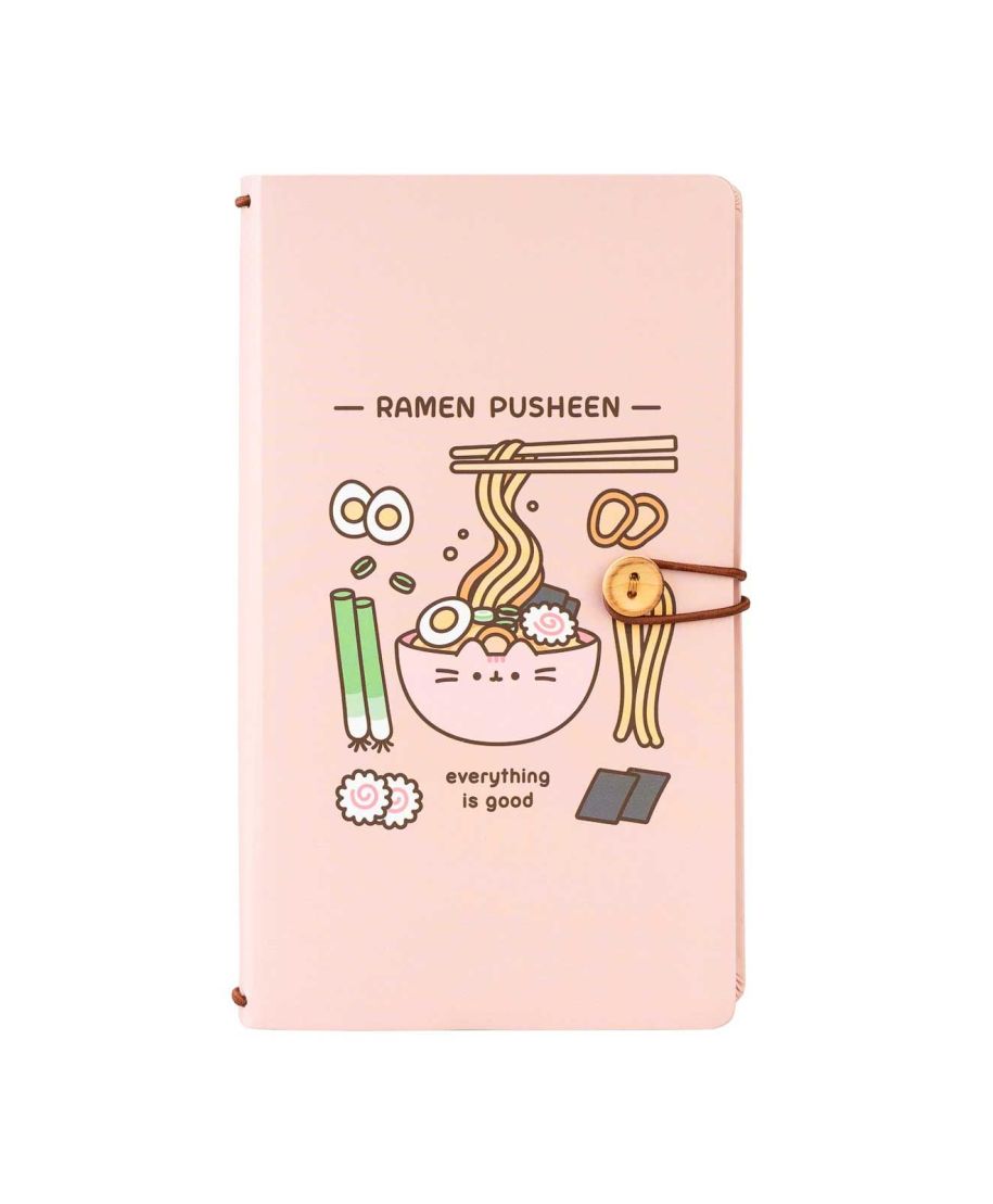 Pusheen Sushi Roll - notes skórzany