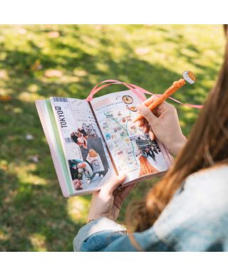 Pusheen Sushi Roll - notes skórzany