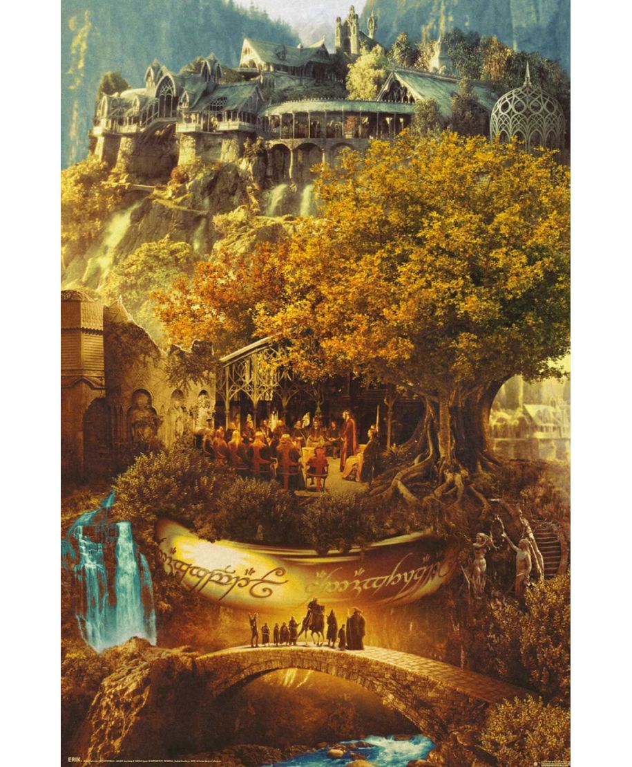 The Lord Of The Rings Władca Pierścieni - plakat