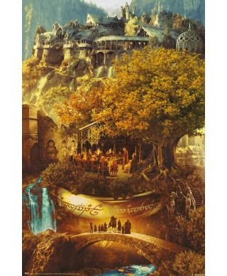 The Lord Of The Rings Władca Pierścieni - plakat