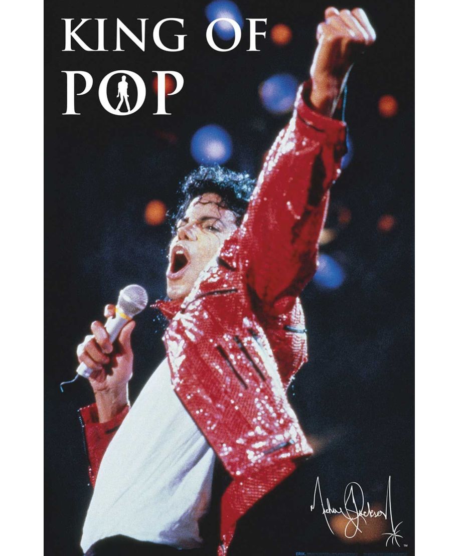 Michael Jackson King Of Pop - plakat