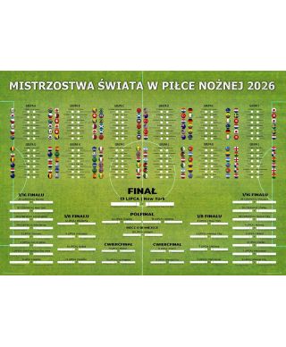 Tabela Mistrzostw Świata w Piłce Nożnej 2026 - plakat