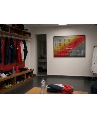 Tabela Mistrzostw Świata w Piłce Nożnej 2026 World Cup - plakat w wersji angielskiej