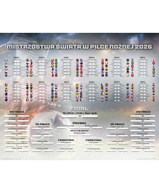 Tabela Mistrzostw Świata w Piłce Nożnej 2026 - plakat