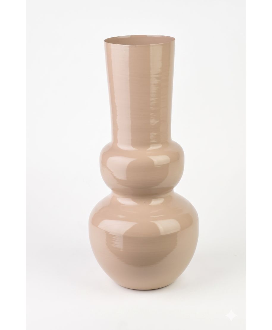 ROGER Wazon 10x17x36cm beżowy
