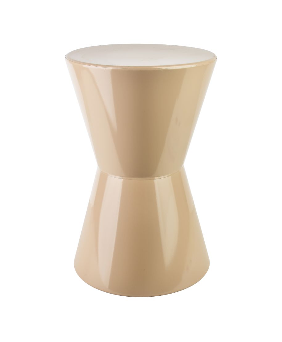 ROGER Stolik pomocniczy/taboret 29,5x29,5x45cm beżowy