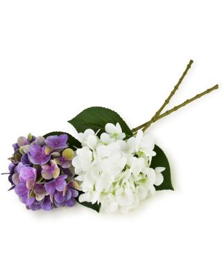 VIRIDIS Kwiat sztuczny Hortensja 60cm