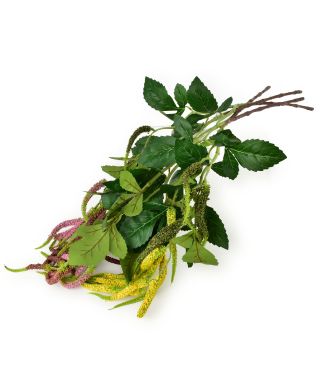 VIRIDIS Kwiat Szkarłat zwisający zielony 90cm