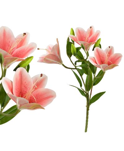 VIRIDIS Kwiat sztuczny Lilia 45cm