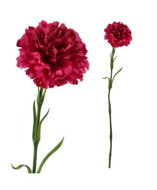 VIRIDIS Kwiat sztuczny Goździk 50cm