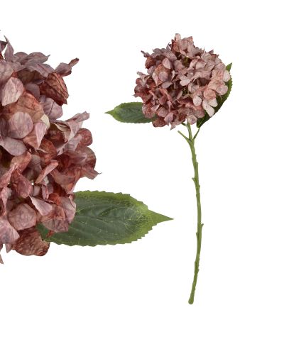 VIRIDIS Kwiat sztuczny Hortensja 53cm