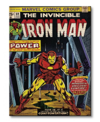 Iron Man (Power) - Obraz na płótnie