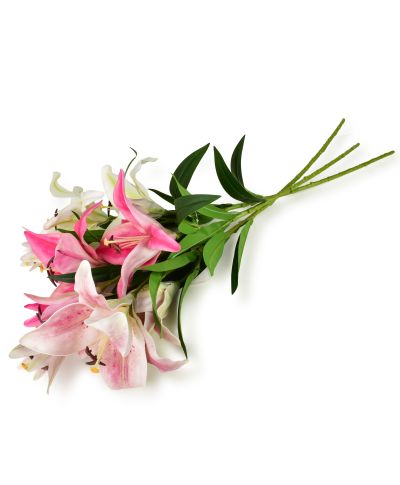 VIRIDIS Kwiat sztuczny LILIA 90cm