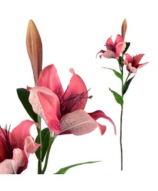 VIRIDIS Kwiat sztuczny LILIA 85cm