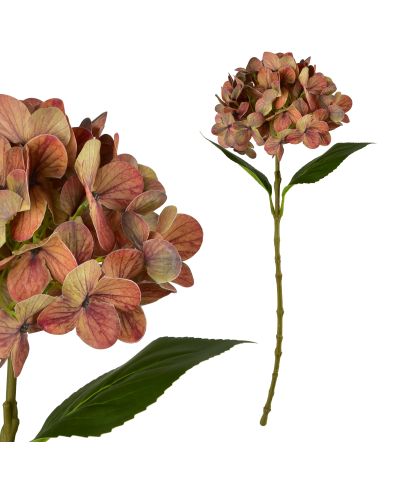 VIRIDIS Kwiat sztuczny Hortensja 60cm