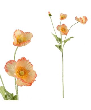 VIRIDIS Kwiat sztuczny MAK POLNY 60cm