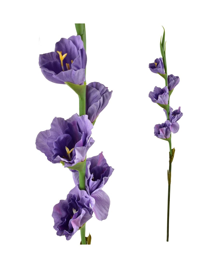 VIRIDIS Kwiat sztuczny Mieczyk 85cm
