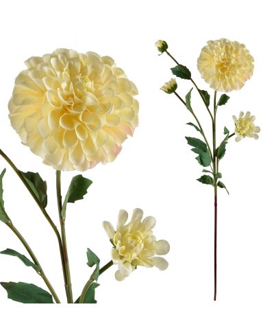 VIRIDIS Kwiat sztuczny DALIA 77cm