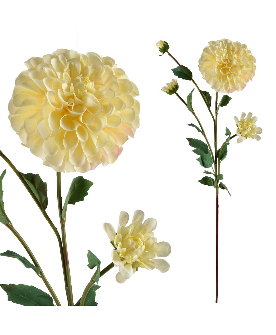 VIRIDIS Kwiat sztuczny DALIA 77cm