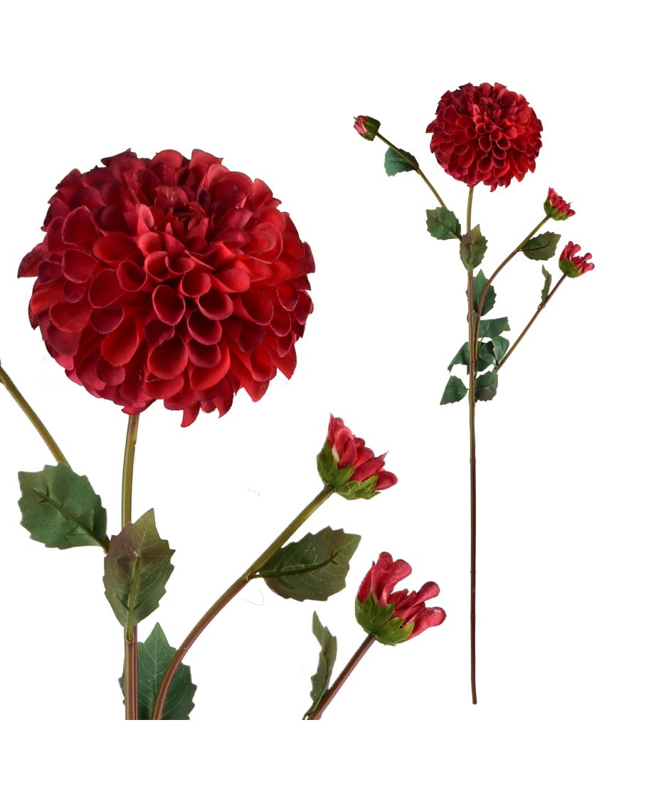 VIRIDIS Kwiat sztuczny DALIA 77cm