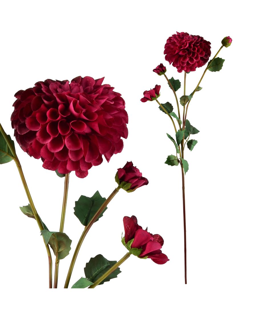 VIRIDIS Kwiat sztuczny DALIA 77cm