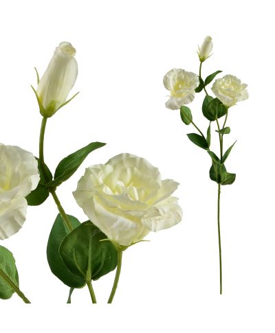 VIRIDIS Kwiat sztuczny Eustoma 70cm