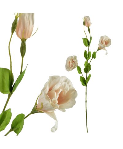 VIRIDIS Kwiat sztuczny Eustoma 70cm
