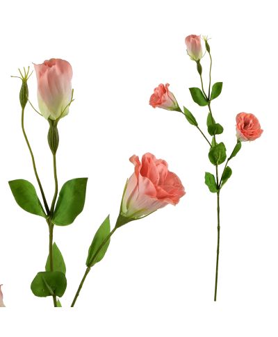 VIRIDIS Kwiat sztuczny Eustoma 70cm