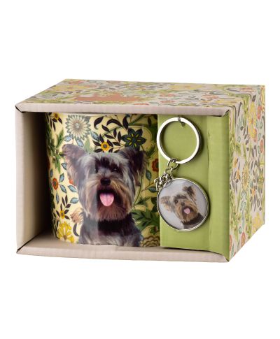 NOYA Kubek z breloczkiem 380ml 9x13x9cm York Yorkshire Terrier