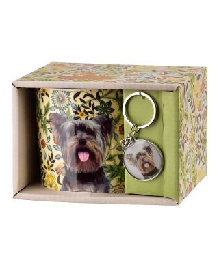 NOYA Kubek z breloczkiem 380ml 9x13x9cm York Yorkshire Terrier