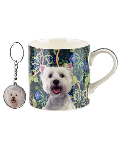 NOYA Kubek z breloczkiem 380ml 9x13x9cmWest Terrier