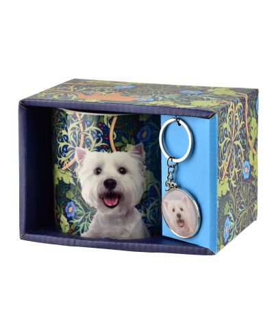 NOYA Kubek z breloczkiem 380ml 9x13x9cmWest Terrier