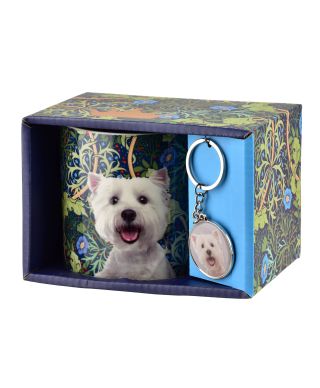 NOYA Kubek z breloczkiem 380ml 9x13x9cmWest Terrier