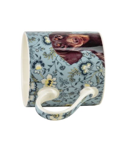 NOYA Kubek z breloczkiem 380ml 9x13x9cm Jamnik