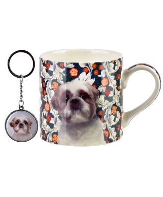 NOYA Kubek z breloczkiem 380ml 9x13x9cmShih Tzu