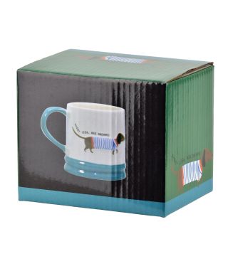 DOXIE Kubek 320ml 8x12,3x9,2cm jamink