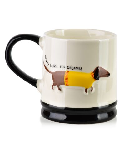 DOXIE Kubek 320ml 8x12,3x9,2cm jamnik