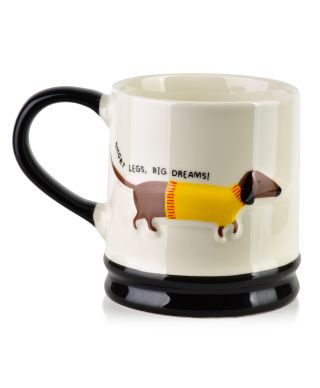 DOXIE Kubek 320ml 8x12,3x9,2cm jamnik