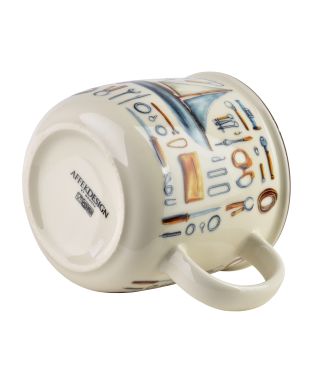 NORMAN Kubek 450ml 9,6x13x9,3cm żaglówka