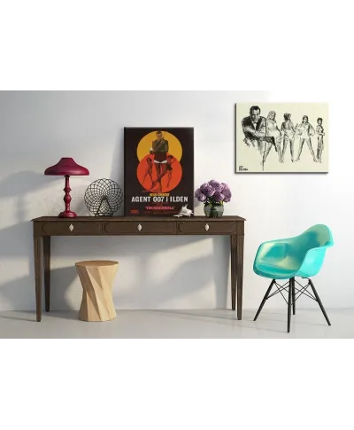 James Bond (Thunderball - Danish) - Obraz na płótnie