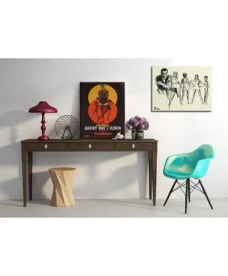 James Bond (Thunderball - Danish) - Obraz na płótnie