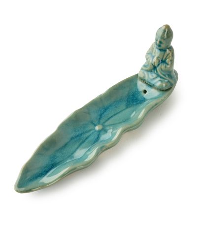 Podstawka na kadzidło 21x6x8cm Budda
