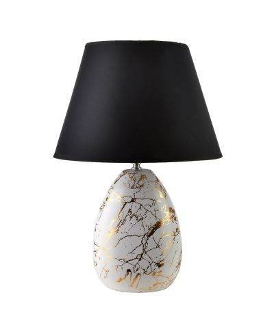 LETI MARBLE Lampa stołowa 18x8x47cm